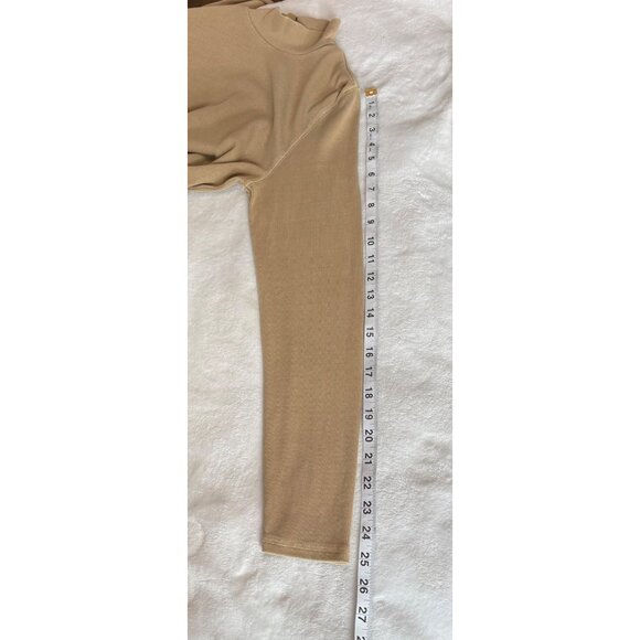 Old Navy Womens Camel Long-Sleeve Turtleneck Mini Dress Size L - Picture 9 of 10